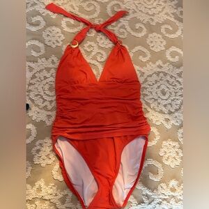 Polo Ralph Lauren Orange One Piece Swimsuit